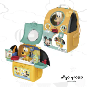 MICKEY MOCHILA 2 EN 1 BACKPACK PLUTO SET DE BAÑO art.IKDIS073