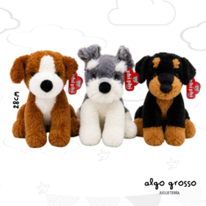 PERRO DE PELUCHE DE 28CM art.1351