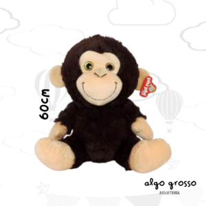 MONO SENTADO DE PELUCHE DE 60CM art.6214