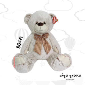 OSO DE PELUCHE DE 80CM CON MOÑO art.6222