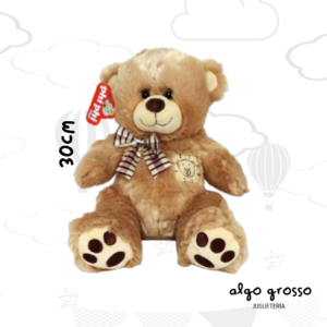OSO CON MOÑO PATAS MARCADAS 30CM SENTADO art.6223