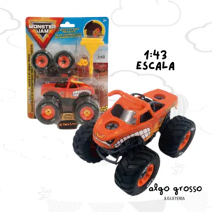 MONSTER JAM VEHICULO DE ESCALA 1:43 EL TORO LOCO CONSTRUCCION art.5004476