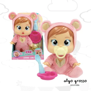 CRY BABIES LOVING CARE MUÑECA DE 25CM art.99790