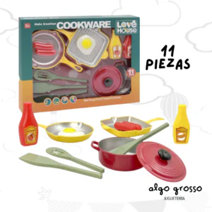 COOKWARE SET COCINA 11 PIEZAS art.7078