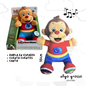 MI PRIMER MONO PELUCHE INTERACTIVO art.1997