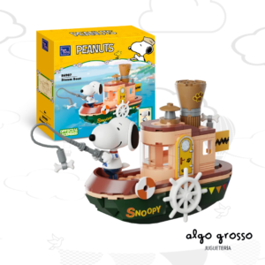 SNOOPY PANTASY STEAM BOAT BLOQUES art.86907