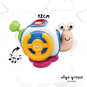 BABY GUS CARACOL INTERACTIVO VOLANTE art.56999