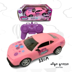GO SPEED AUTO RUSH CAR ROSA A RADIO CONTROL CON LUZ art.56680