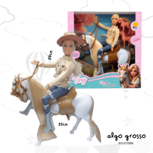 TINY MUÑECA Y SU CABALLO + ACCESORIOS art.55036