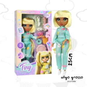TINY MUÑECA RAINBOW ARTICULADA + ACCESORIOS art.57274