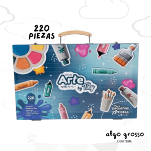 SET DE ARTE BY TINY VALIJA 220 PIEZAS art.57487