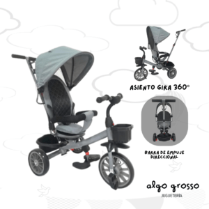 TRICICLO URBAN 4EN1 ASIENTO 360 - RONDI art.9326
