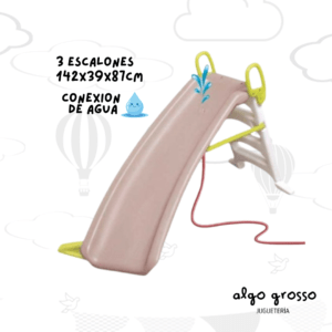 TOBOGAN IUPY CURVO 3 ESCALONES art.228
