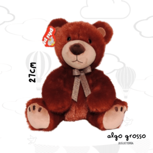 PELUCHE OSO SENTADO DE 27CM art.8839