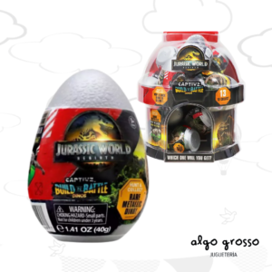 JURASSIC WORLD HUEVO SRPRESA 10CM art.T01741
