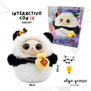 LUMI OJITOS OSO DE PELUCHE - MASCOTA CON IA art.2010