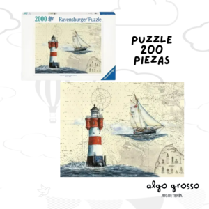 RAVENSBURGER PUZZLE 2000 PIEZAS ROMANTIC LIGHTHOUSE art.804
