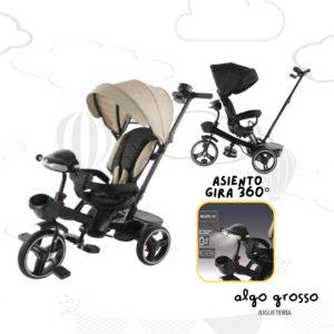 TRICICLO URBAN 4EN1 ASIENTO 360 - RONDI art.9324