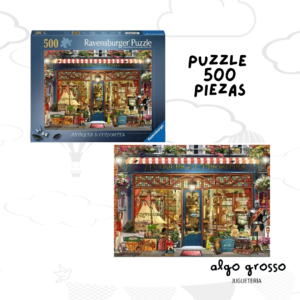 RAVENSBURGER PUZZLE 500 PIEZAS ANTIQUES AND CURIOSITIES art.522