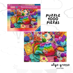 RAVENSBURGER PUZZLE 1000 PIEZAS VINTAGE KNITTING AND CROCHET art.080