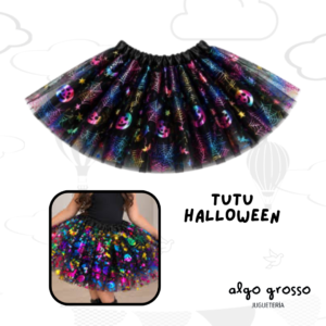 HALLOWEEN TUTU ESTAMPAS BRUJAS art.MM18007