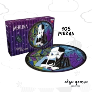 PUZZLE MERLINA CIRCULAR 105 PIEZAS art.MER01274