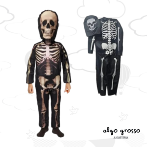 DISFRAZ HALLOWEEN ESQUELETO TALLE 3 art.2473