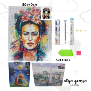 PINTURA DIAMANTE SURTIDA CUADRO 40X50CM art.AN5021510