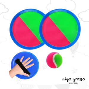 CATCH BALL CIRCULAR CON VELCRO + PELOTA art.ANKW721