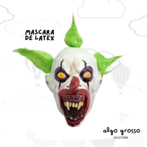 HALLOWEEN MASCARA LATEX PAYASO LOLO art.120