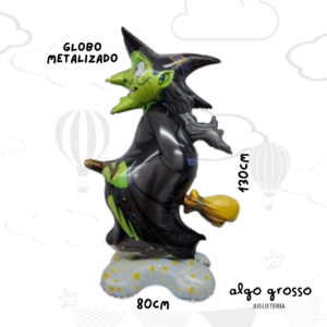 HALLOWEEN GLOBO BRUJA METALIZADO art.MR227