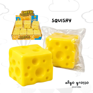 SQUISHY QUESO 6CM art.LHYB-02